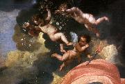 POUSSIN, Nicolas The Triumph of Neptune (detail)  DF Spain oil painting artist